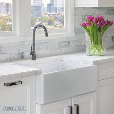farmhouse sink installation